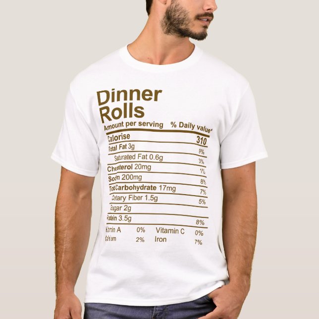 Dinner Rolls T-Shirt (Vorderseite)