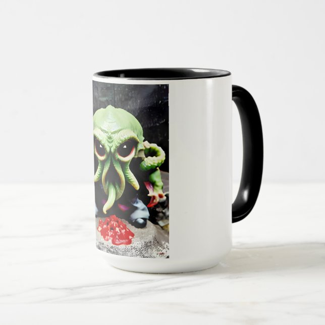 Dinner with Cthulhu Tasse (VorderseiteRechts)