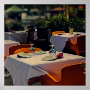 Dinning Außenseite, auf einem Plakat