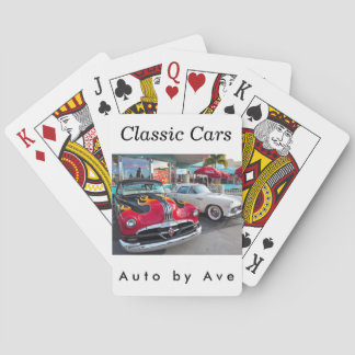 Dinning in den fünfziger Jahren am Restaurant des Spielkarten