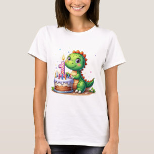 Dino 1. Geburtstag T-Shirt