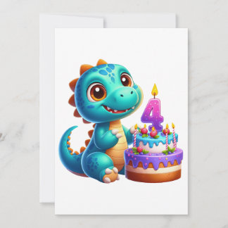Dino 4. Geburtstag