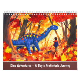 Dino-Abenteuer – Die prähistorische Reise eines Ju Kalender