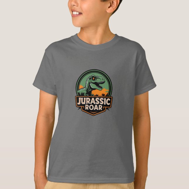 Dino Adventures Kids-T - Shirt (Vorderseite)