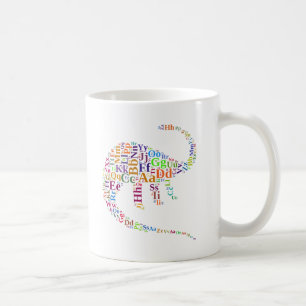 Dino-Alphabet Tasse