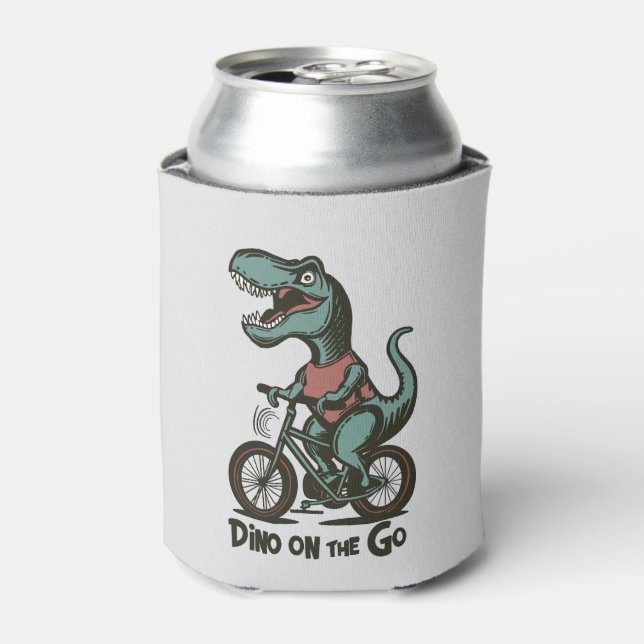 Dino auf Achse Dosenkühler (Kanne Vorderseite)