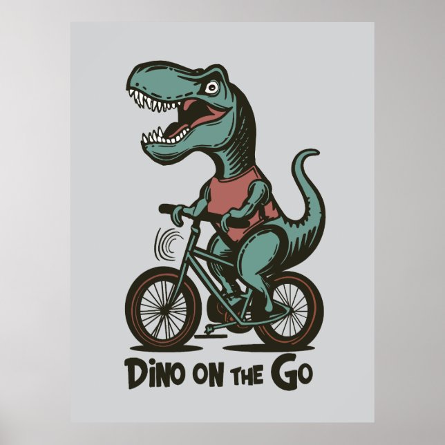 Dino auf Achse Poster (Vorne)