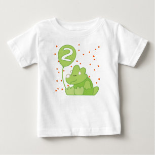 Dino Baby 2. Geburtstag T-shirt