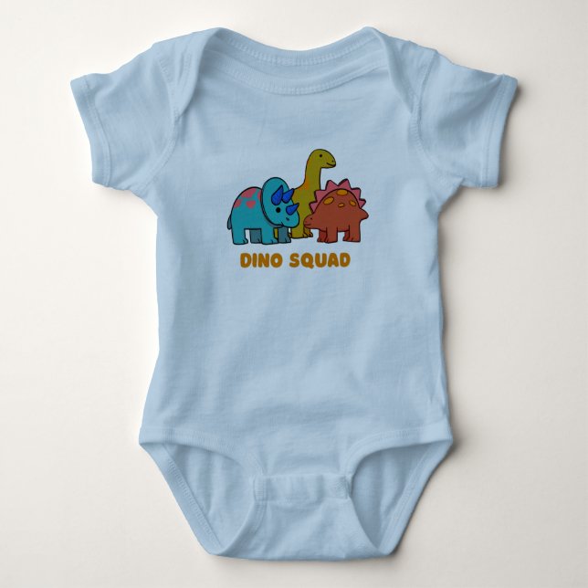 Dino Baby Bodysuit Baby Strampler (Vorderseite)