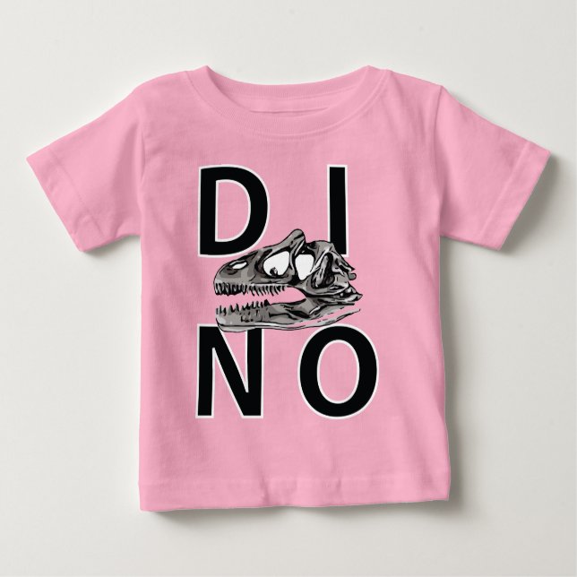 DINO - Baby Fine Jersey T - Shirt (Vorderseite)
