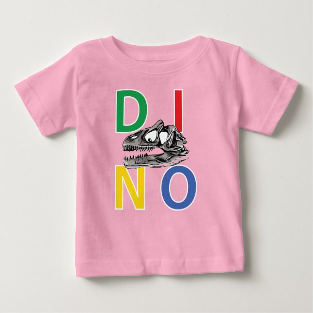 DINO - Baby Fine Jersey T - Shirt (Vorderseite)