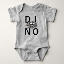 DINO - Baby Jersey Bodysuit