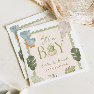 Dino-Baby-Party Serviette