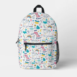 Dino Bedruckter Rucksack