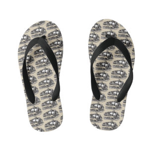 DINO - Beige Flip Flops, Kinder Kinderbadesandalen