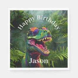 Dino Birthday Serviette