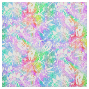 Dino Bone Dig Rainbow Stoff
