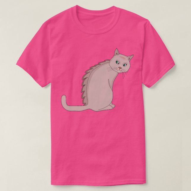 Dino Cat T-Shirt (Design vorne)