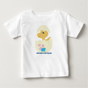Dino Chick 2 Baby Feinripp Jersey T-Shirt