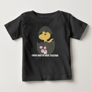 Dino Chick 2 Baby Feinripp T-Shirt