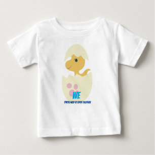 Dino Chick 2 Baby Fine Jersey T - Shirt