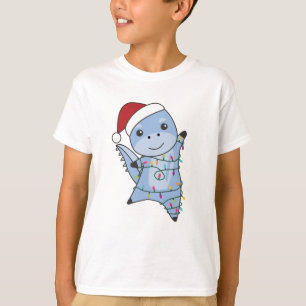 Dino Christmas Dinos Winter Animals T-Shirt