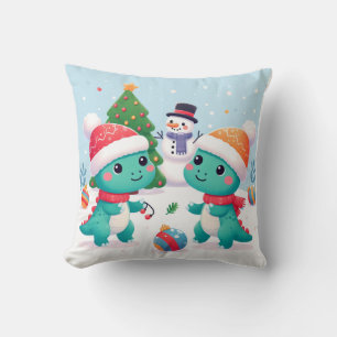 Dino CHRISTMAS Kissen