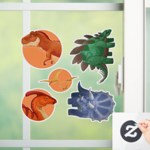 Dino Clings Fensteraufkleber