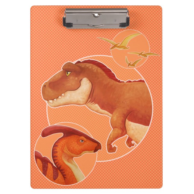 Dino Clipboard Klemmbrett (Vorderseite)