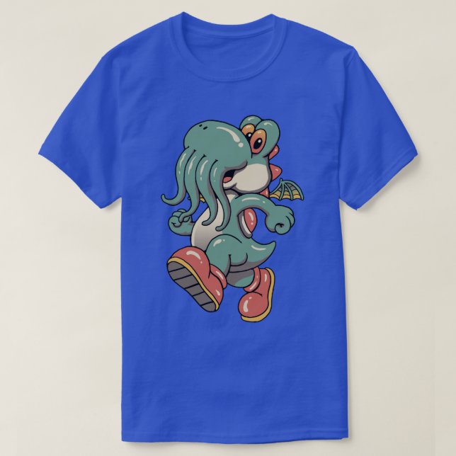 Dino Cthulhu T-Shirt (Design vorne)