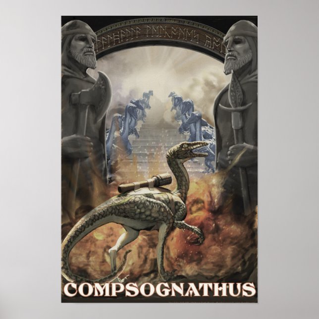 Dino D-Day: Compy Poster (Vorne)