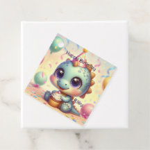Dino Delight Favor Tags