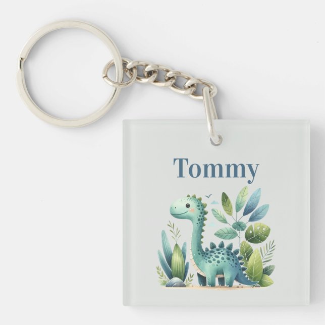 Dino Delight Schlüsselanhänger (Vorderseite)