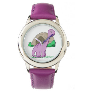 Dino die Uhr des Dinosaurier-niedliche Kindes