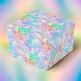 Dino Dig Regenbogen Seidenpapier