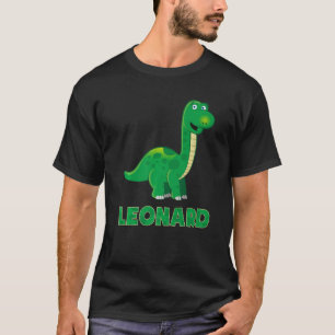 Dino dinosauriername Leonard T-Shirt