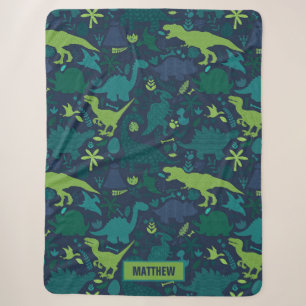 Dino Doodle Silhouetten Kinder Dinosaurier Sherpadecke