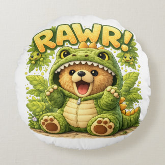 Dino Dylan Rundes Kissen