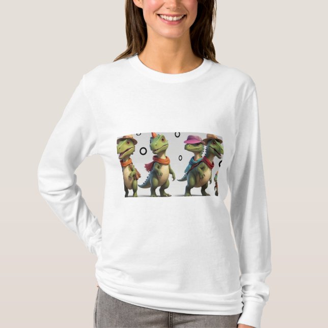 Dino Family Adventure T-Shirt (Vorderseite)