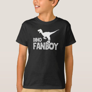 Dino Fanboy - Dinosaur Lover T - Shirt