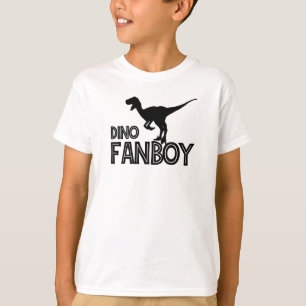 Dino Fanboy - Dinosaur Lover T - Shirt