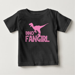 Dino-Fangirl - Dinosaurierliebhaberin Baby T-shirt