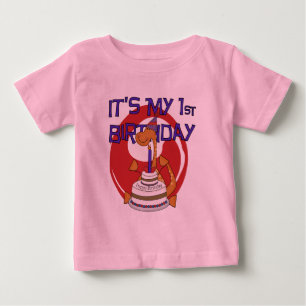 Dino First Birthday Tshirts und Geschenke