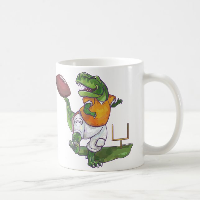 Dino Football Star Kaffeetasse (Rechts)