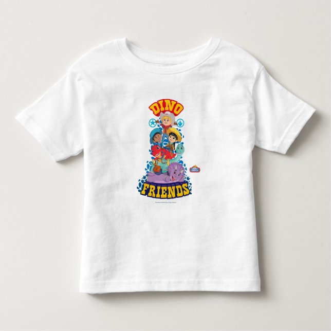 Dino Friends | Dino Ranch Kleinkind T-shirt (Vorderseite)