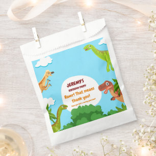 Dino-Geburtstags-Geschenktüten Geschenktütchen