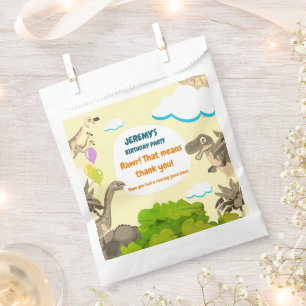 Dino-Geburtstags-Geschenktüten Geschenktütchen
