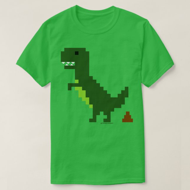 DINO GEKACKT T-Shirt (Design vorne)