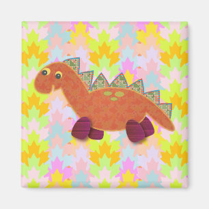 Dino: Gelassen uns spielen Magnet