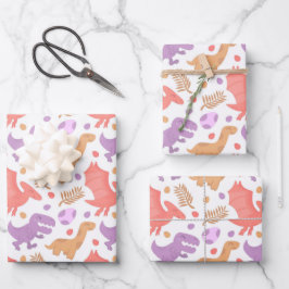 Dino Geschenkpapier Set